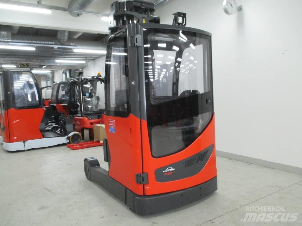 Linde R 20 Šakiniai krautuvai su prailgintu keltuvu