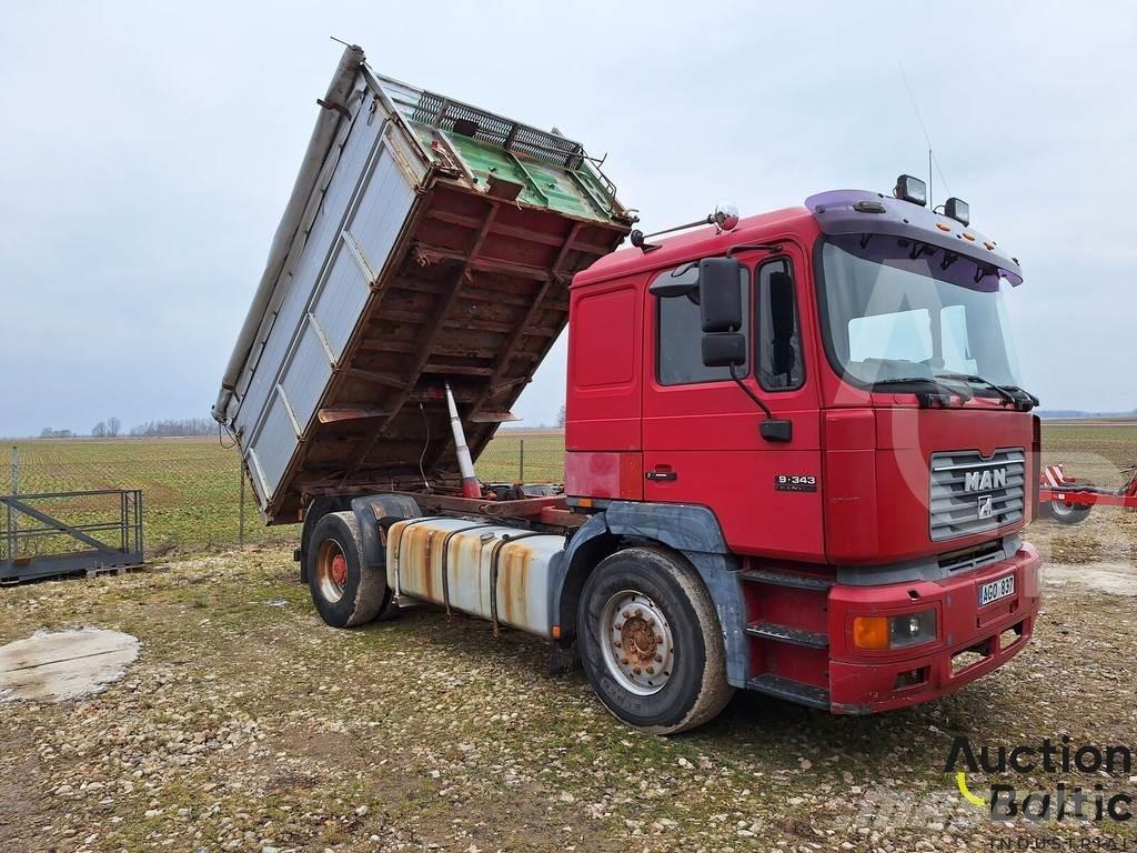 MAN 19.343 Savivarčių priekabų vilkikai
