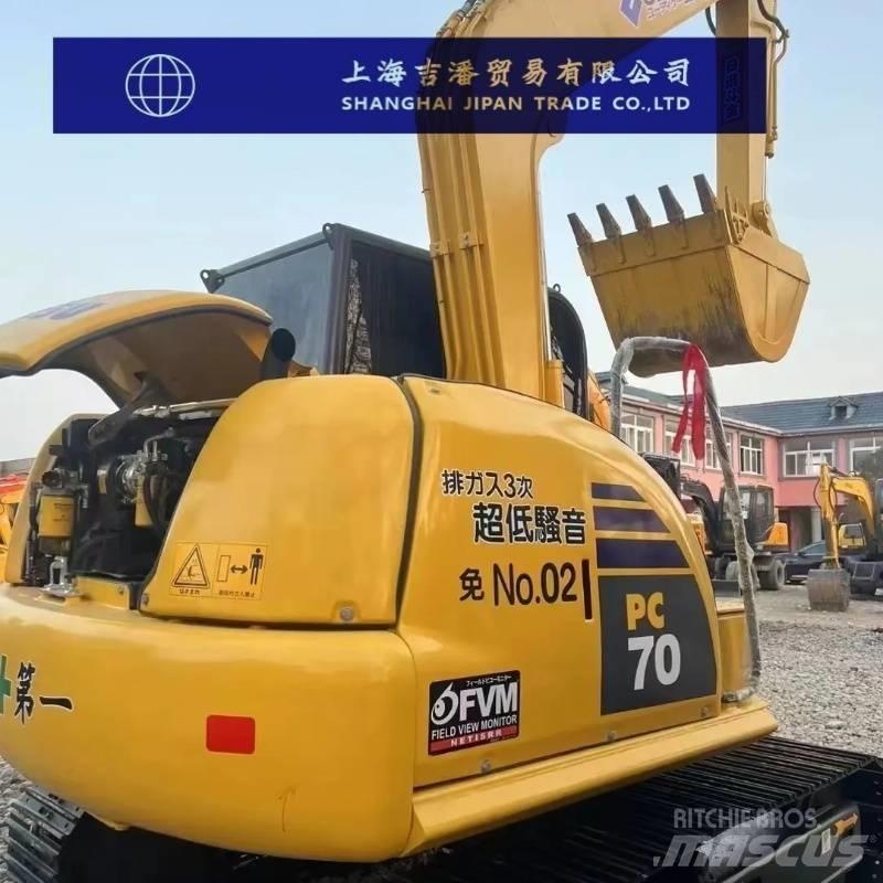Komatsu PC 70 Vikšriniai ekskavatoriai