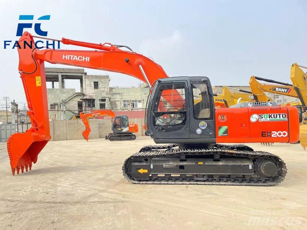 Hitachi EX 200 Vikšriniai ekskavatoriai