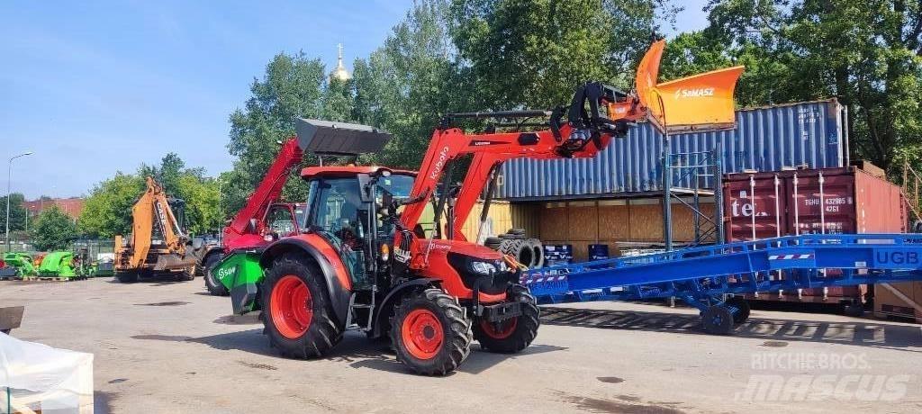 Kubota M 4073 Naudoti kompaktiški traktoriai
