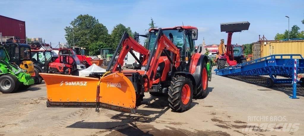 Kubota M 4073 Naudoti kompaktiški traktoriai