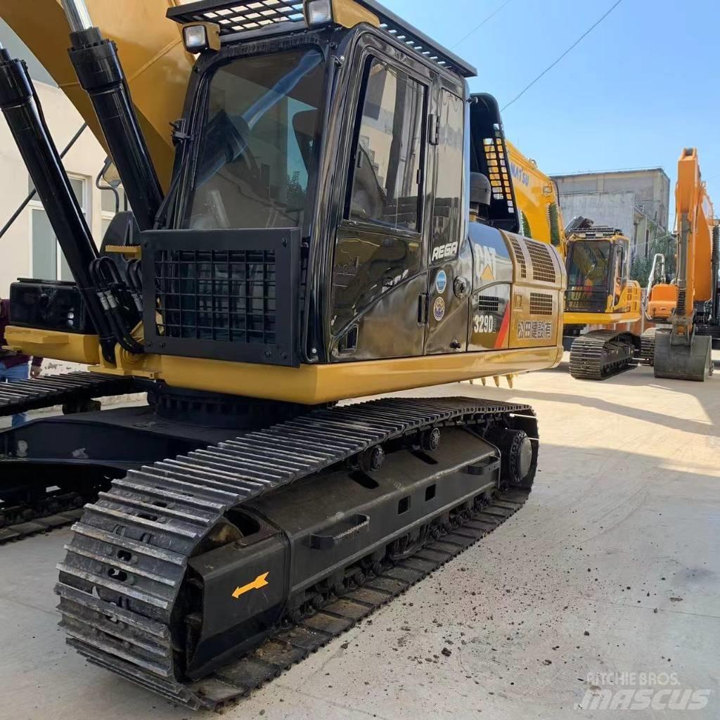 CAT 329E Vikšriniai ekskavatoriai