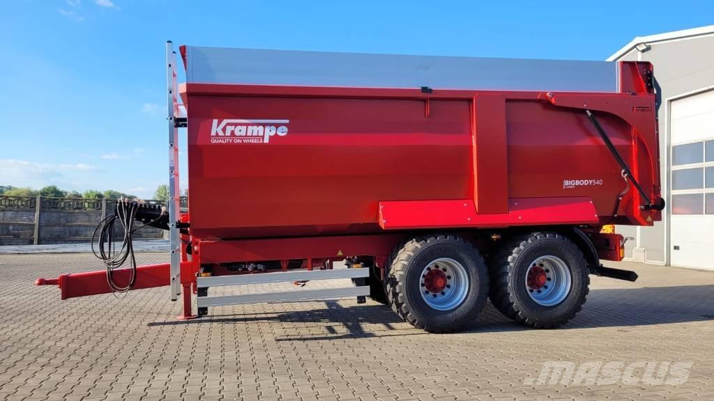 Krampe BB 540 Bendrosios paskirties priekabos