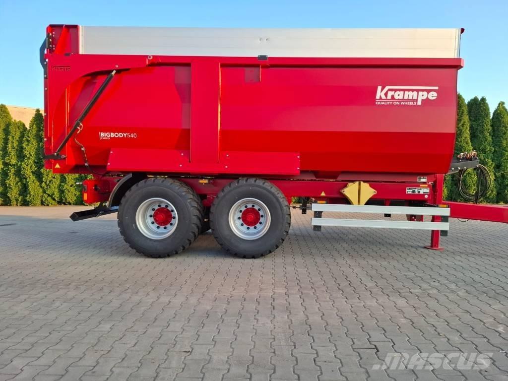 Krampe BB 540 Bendrosios paskirties priekabos