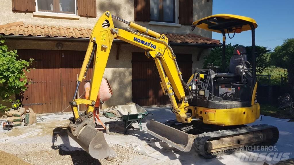Komatsu PC24MR-5 Mini ekskavatoriai < 7 t
