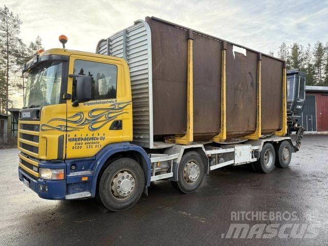 Scania R114 8X2 Miškovežių vilkikai