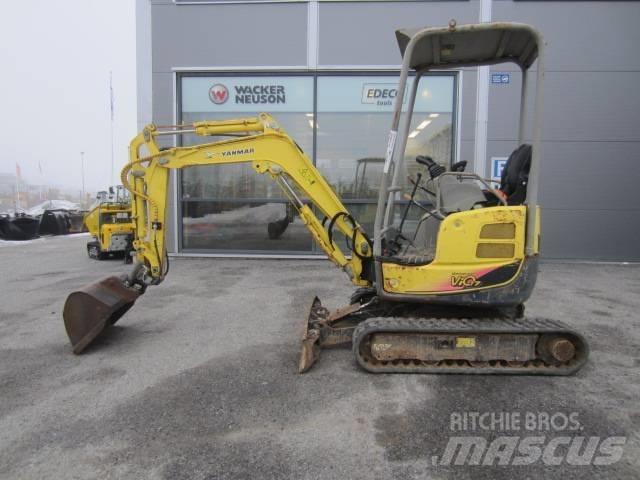 Yanmar Vio 17 Mini ekskavatoriai < 7 t