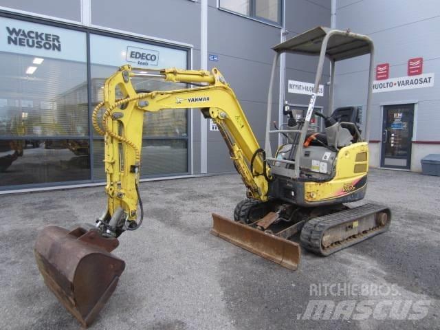 Yanmar Vio 17 Mini ekskavatoriai < 7 t