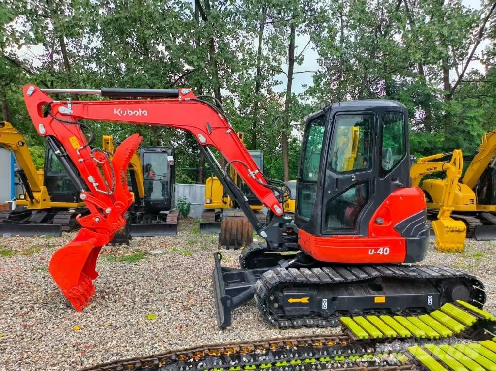 Kubota U 40 Mini ekskavatoriai < 7 t