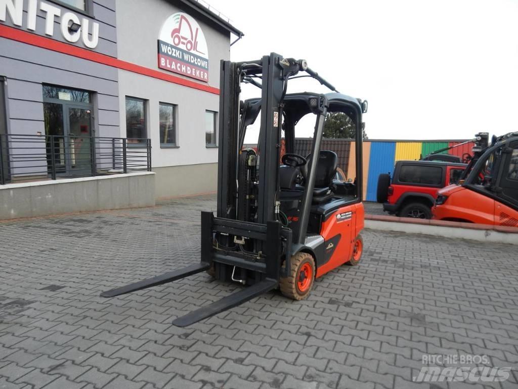 Linde E16P-02 Elektriniai šakiniai krautuvai