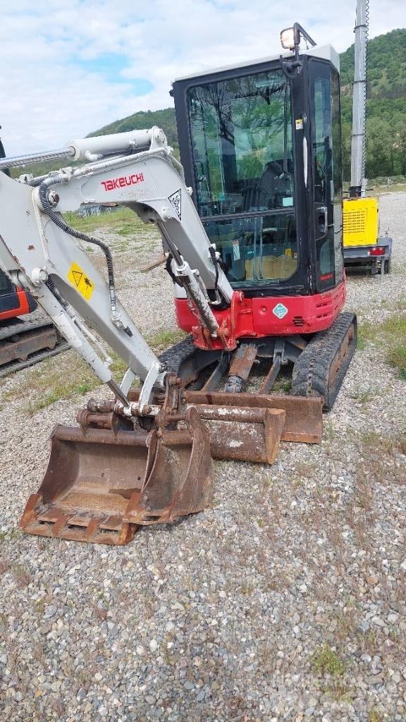 Takeuchi TB 23 R Mini ekskavatoriai < 7 t