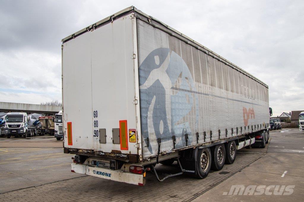 Krone SD 27 Tentinės puspriekabės