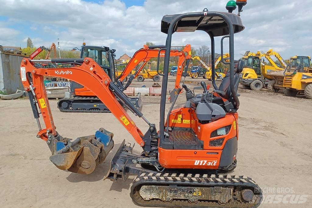 Kubota U 17-3 Mini ekskavatoriai < 7 t