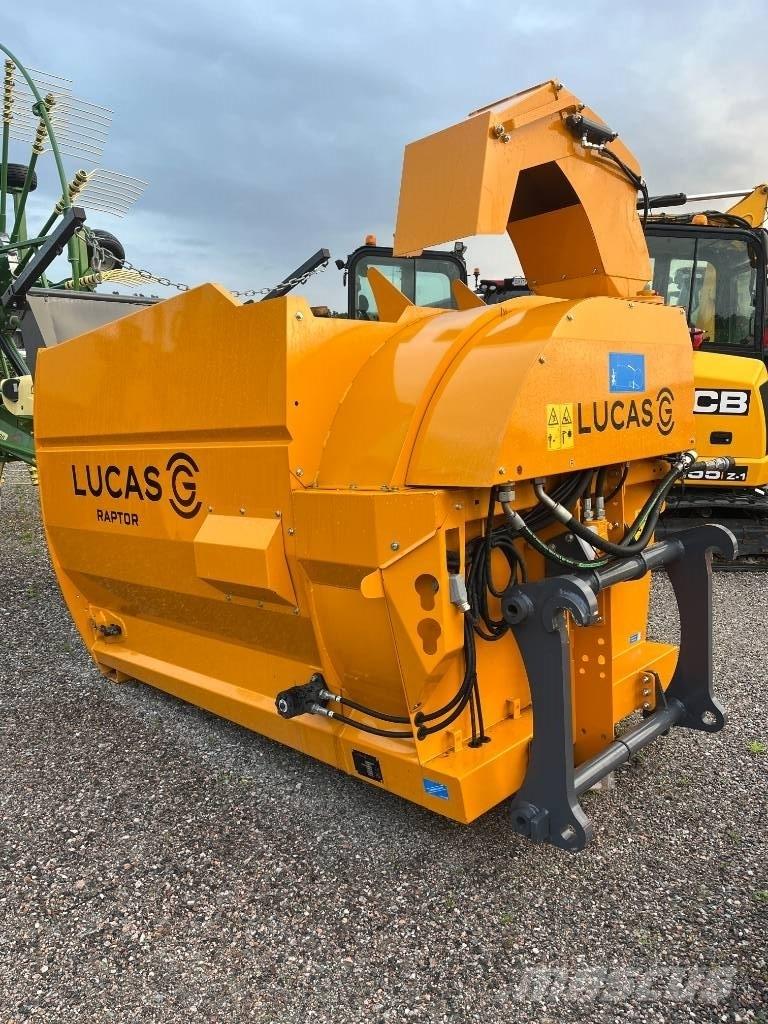 Lucas Raptor BK Ryšulių smulkinimo, pjaustymo ir išvyniojimo įrenginiai