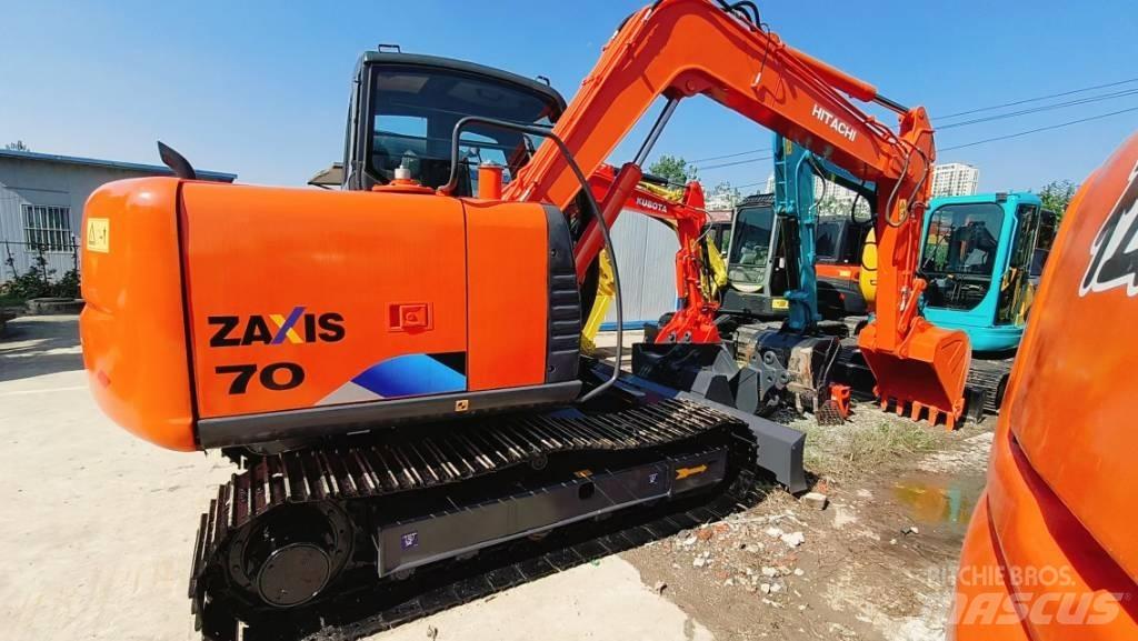 Hitachi ZX 70 Mini ekskavatoriai < 7 t