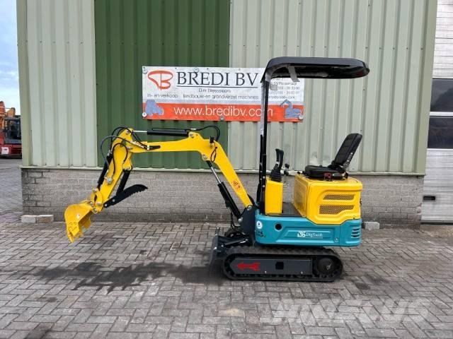  DIGSWIFT SD-13G Mini ekskavatoriai < 7 t