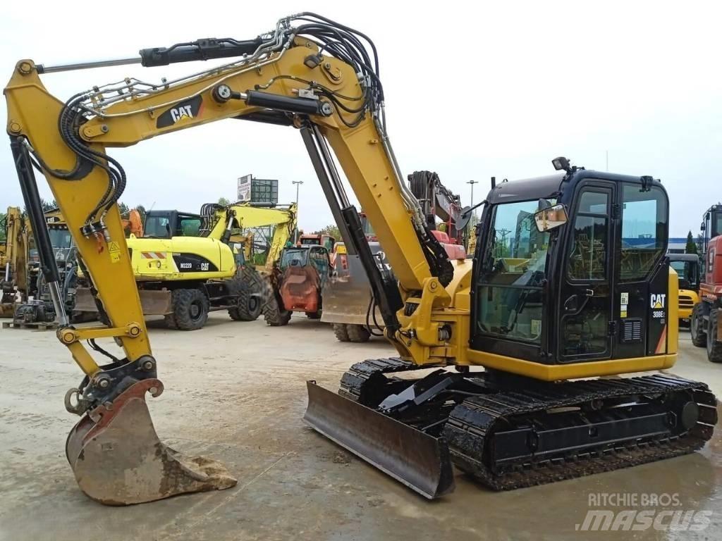 CAT 308E2CR Vikšriniai ekskavatoriai