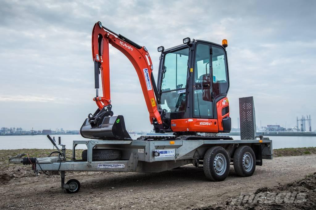 Kubota KX019-4 Mini ekskavatoriai < 7 t