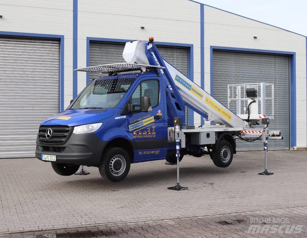 Multitel MTE 230 EX Ant vilkikų montuojamos kėlimo platformos