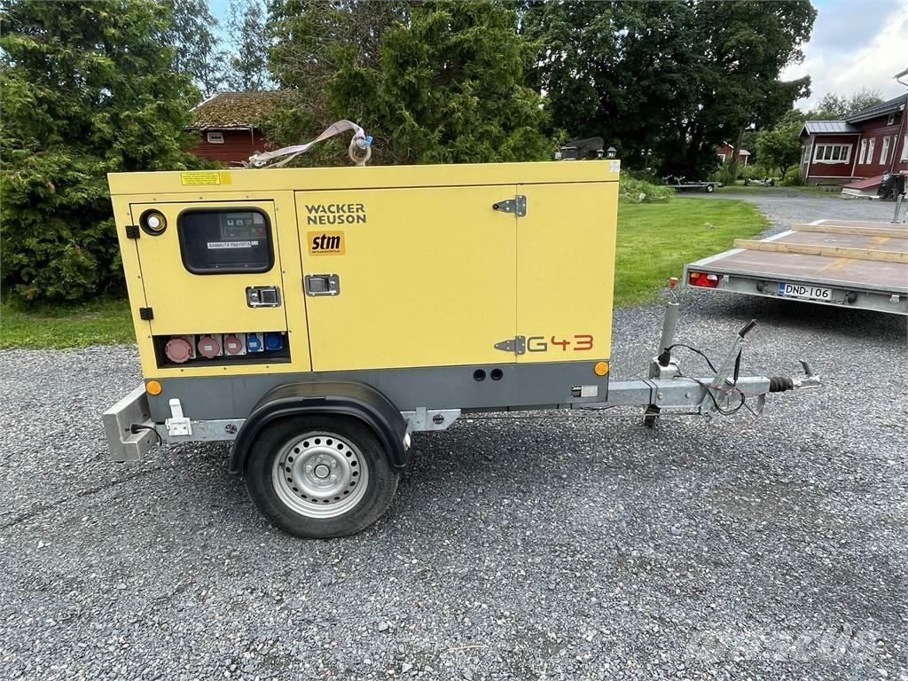 Wacker Neuson G43 Dyzeliniai generatoriai