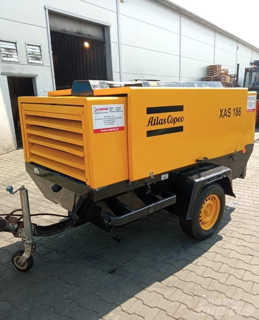 Atlas Copco XAS186 Kompresoriai
