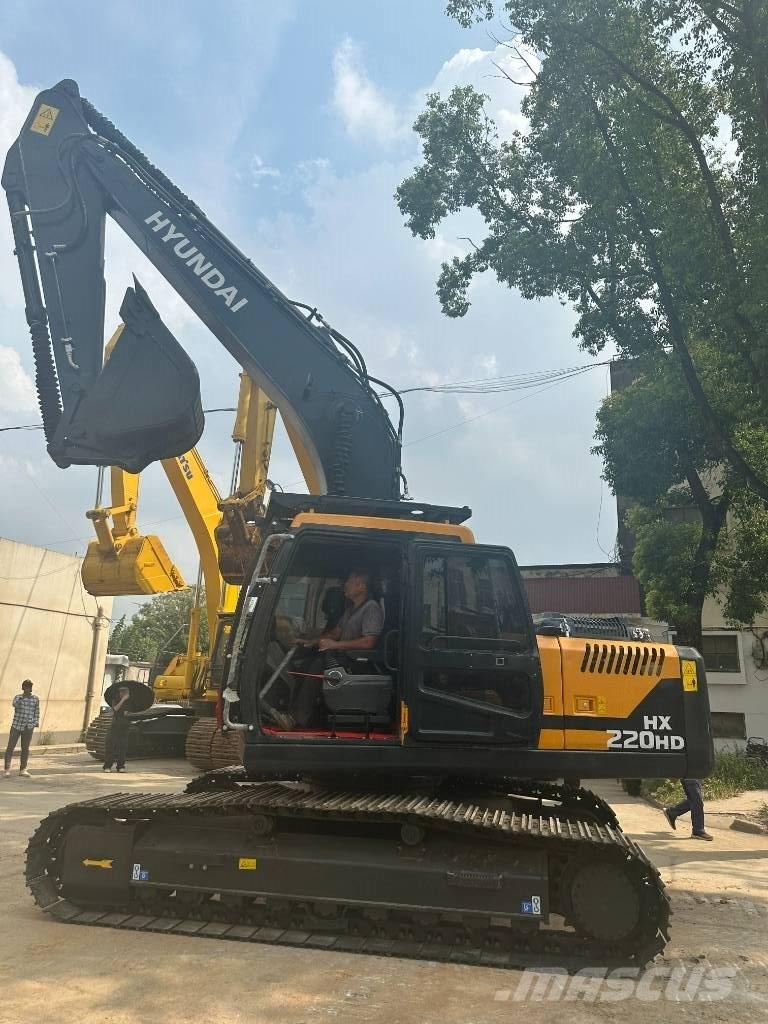 Hyundai HX220HD Vikšriniai ekskavatoriai