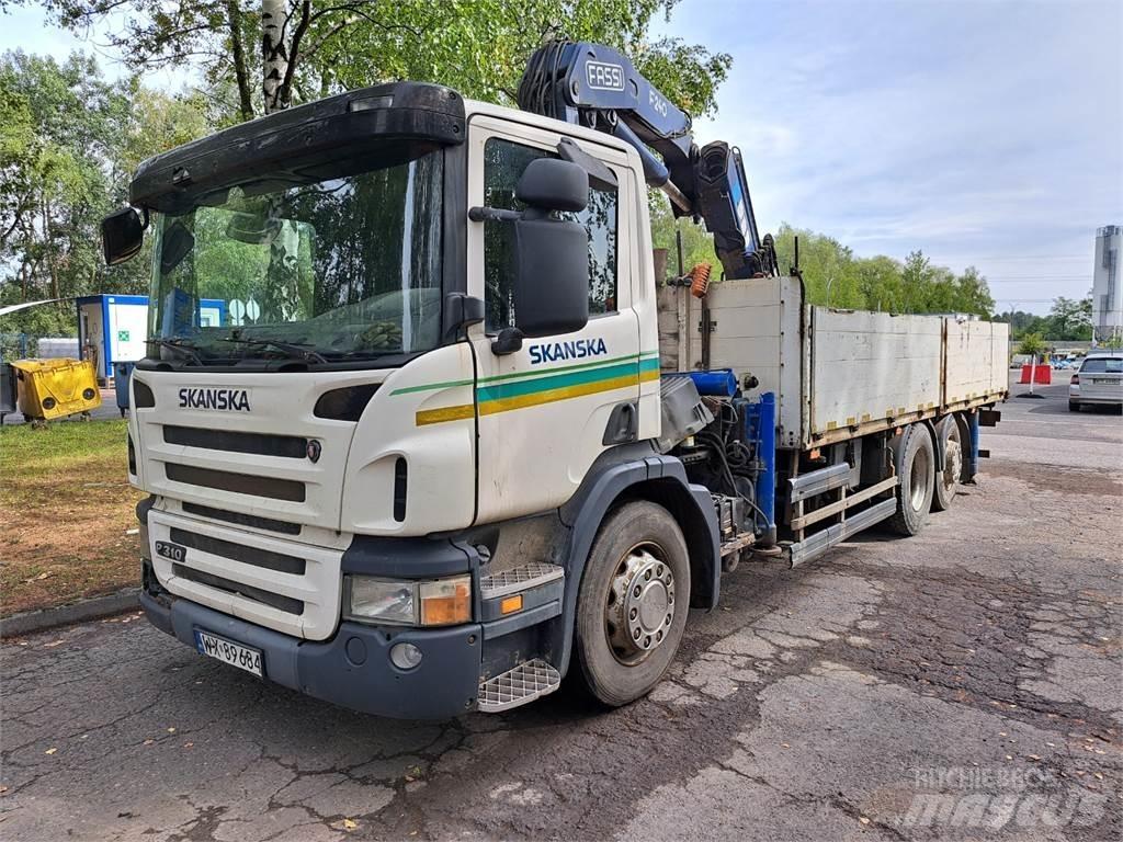 Scania P310 + HR Platformos/ Pakrovimas iš šono
