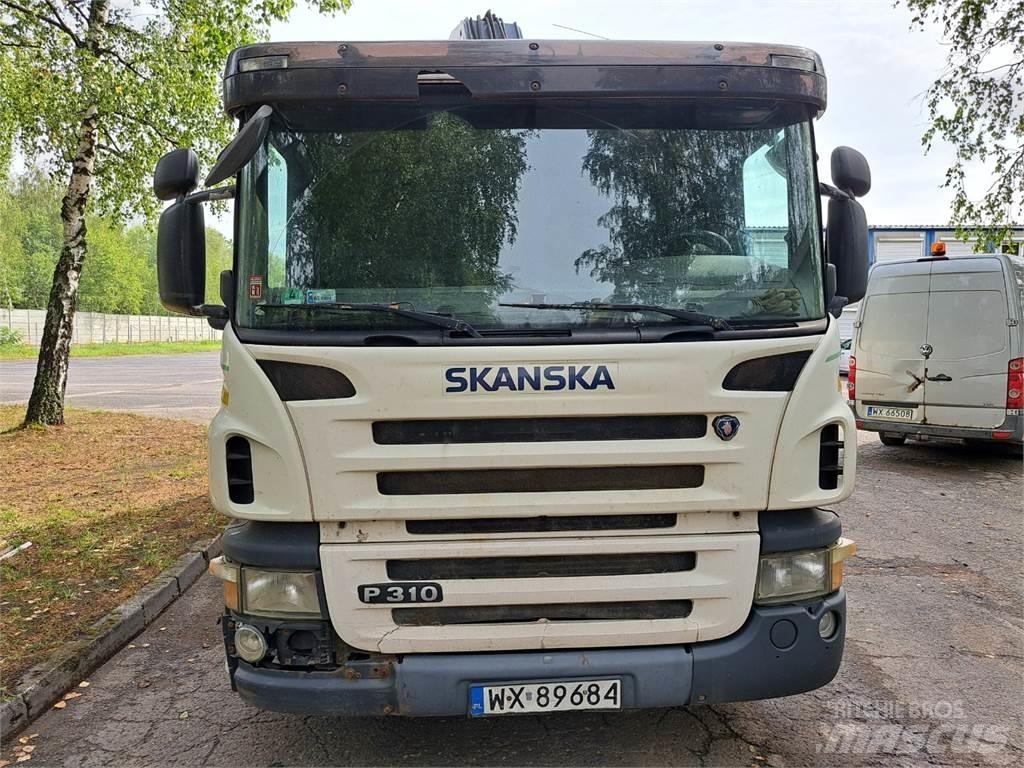Scania P310 + HR Platformos/ Pakrovimas iš šono