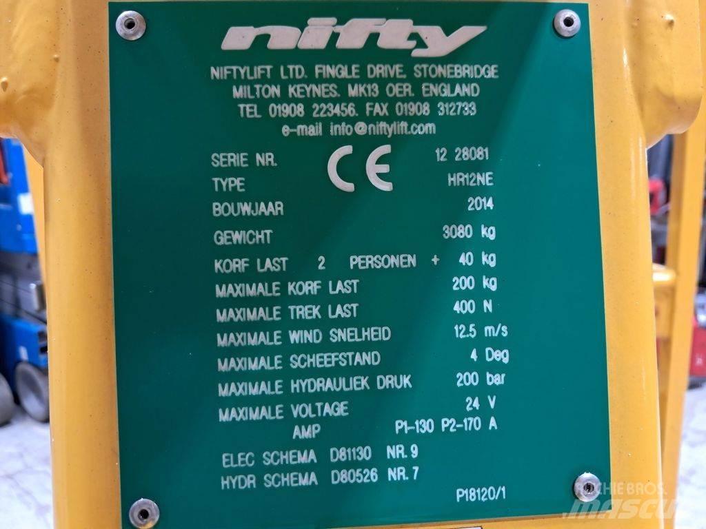 Niftylift HR12NE Alkūniniai keltuvai