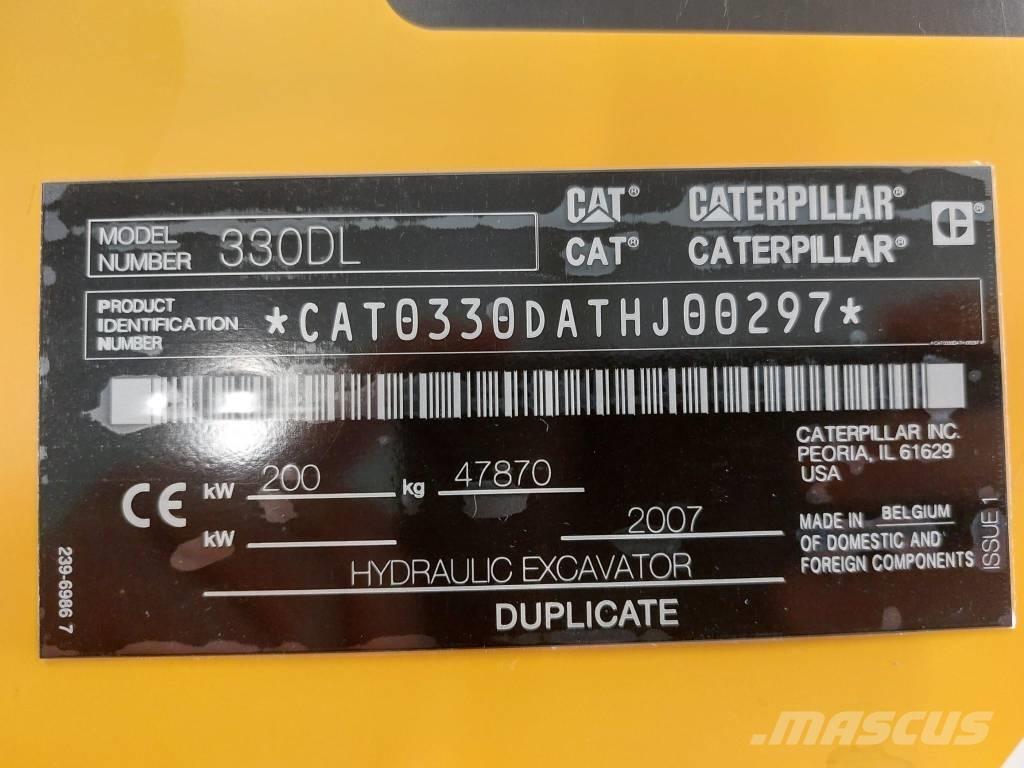 CAT 330DL UHD Griovimo ekskavatoriai