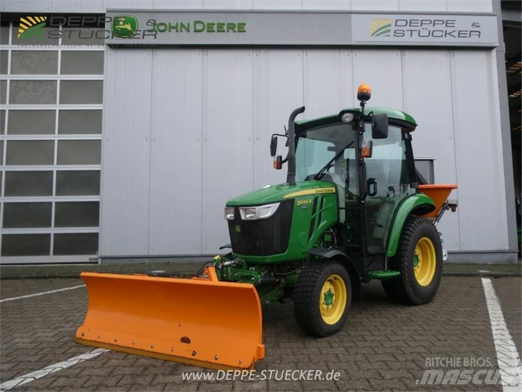John Deere 3046R Naudoti kompaktiški traktoriai