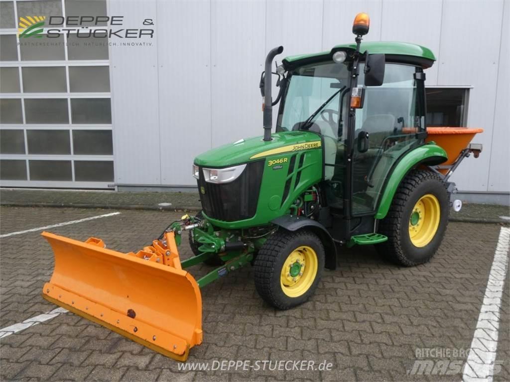 John Deere 3046R Naudoti kompaktiški traktoriai