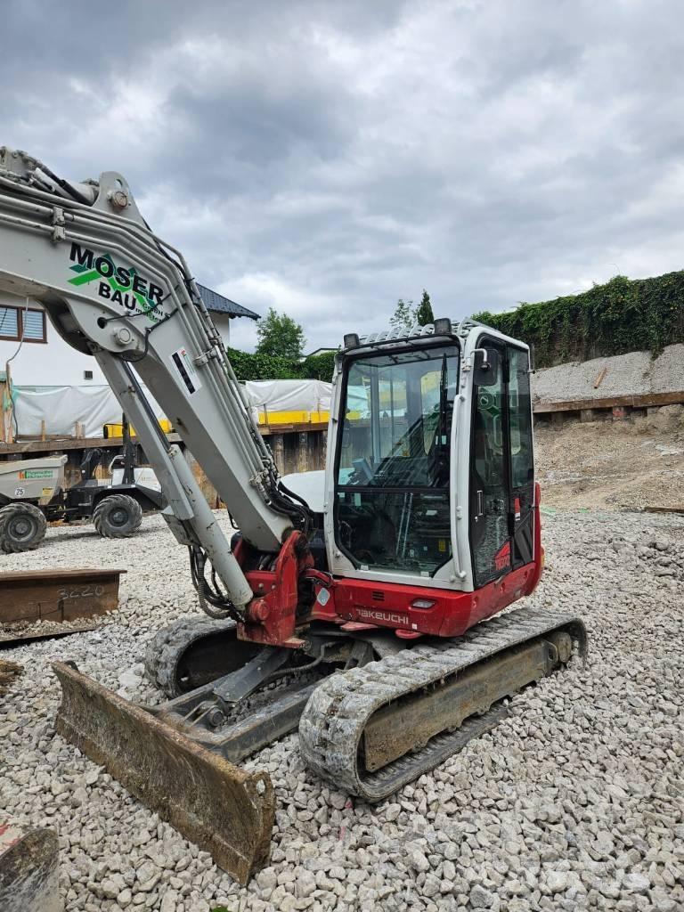 Takeuchi TB 370 Vidutinės galios ekskavatoriai 7-12 t