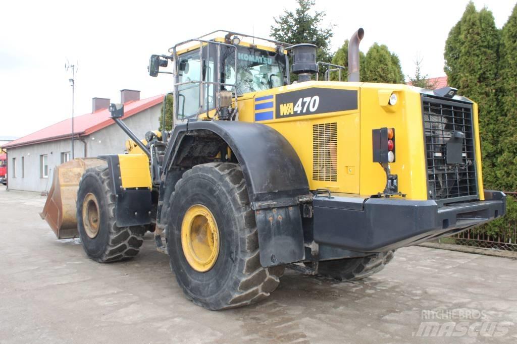Komatsu WA 470-7 Naudoti ratiniai krautuvai