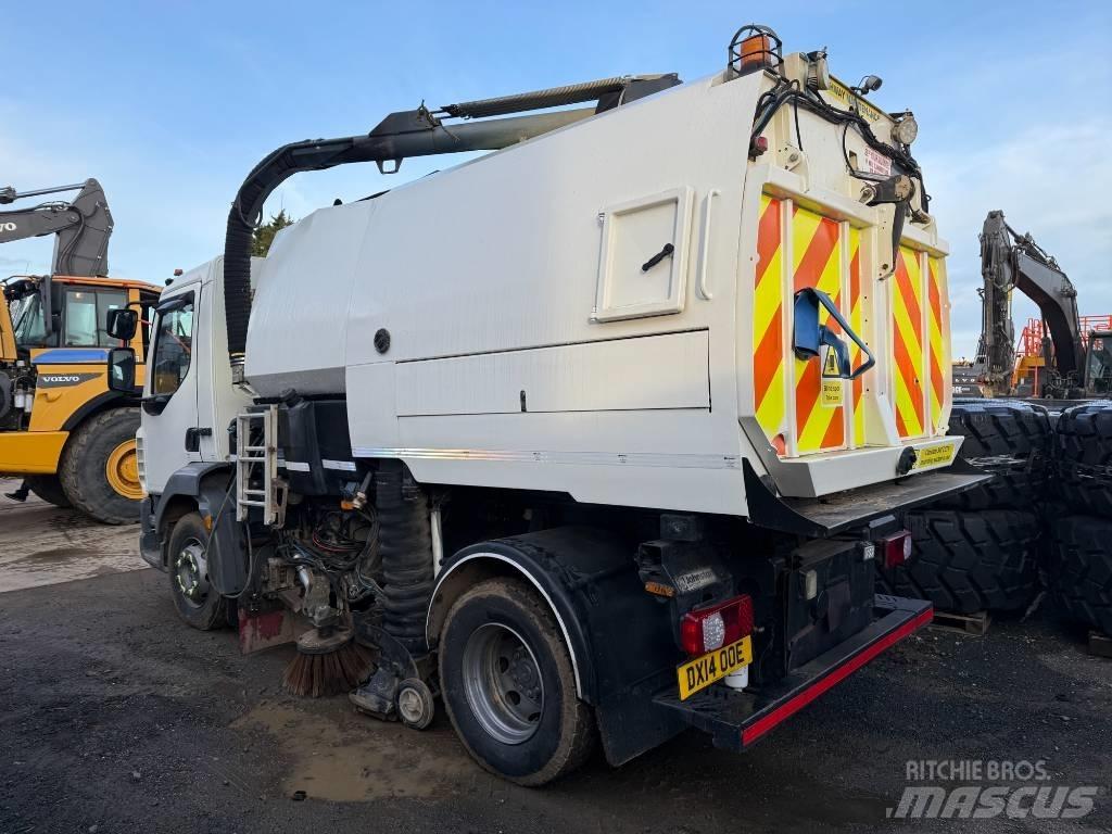 Johnston Sweeper Šlavimo technika