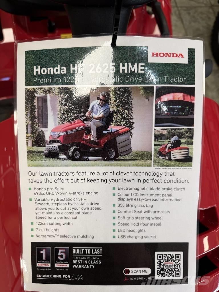 Honda HF2625 HME Sodo traktoriukai-vejapjovės
