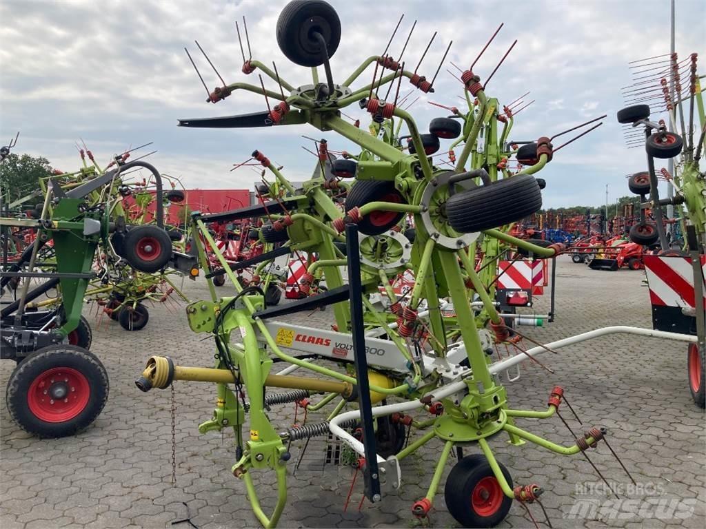CLAAS Volto 800 Šieno grėbliai ir vartytuvai