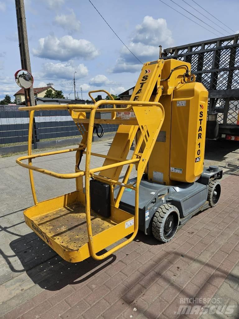 Haulotte Star 10 Vertikalūs stiebiniai keltuvai