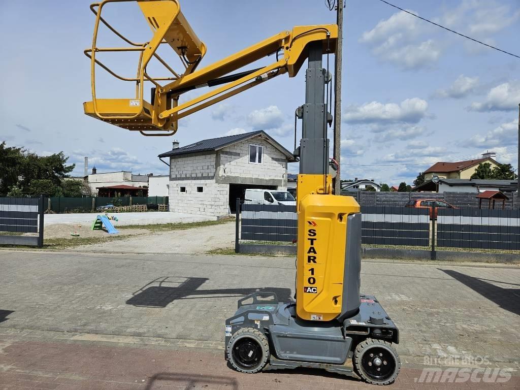 Haulotte Star 10 Vertikalūs stiebiniai keltuvai