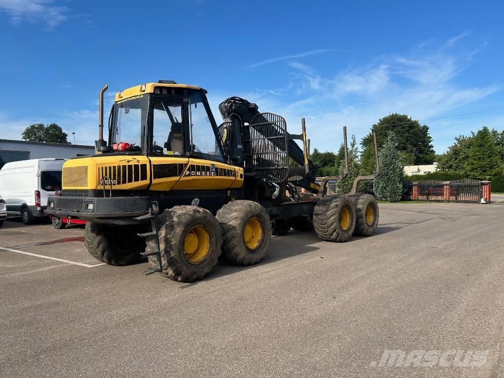 Ponsse Wisent Naudoti miškovežiai (Forvarderiai)