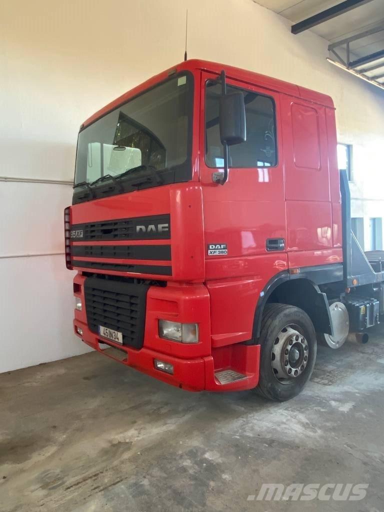 DAF XF 95.380 Platformos/ Pakrovimas iš šono