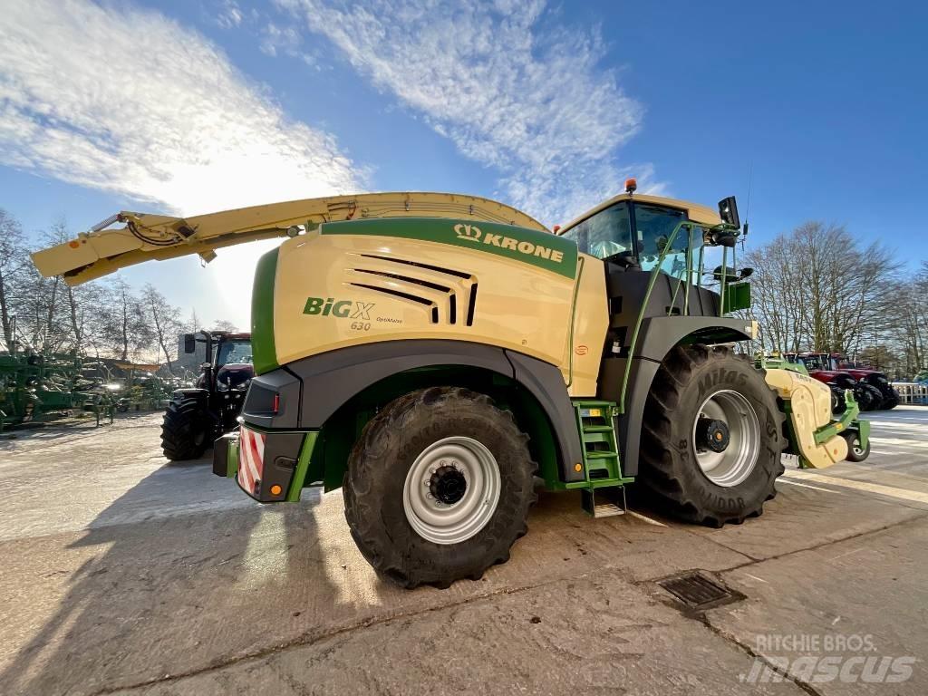 Krone Big X 630 Pašarų ruošimo technika