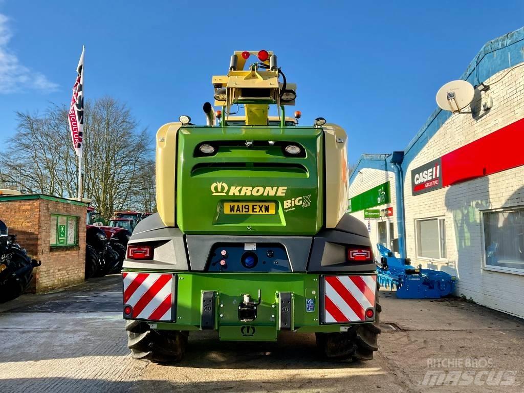 Krone Big X 630 Pašarų ruošimo technika