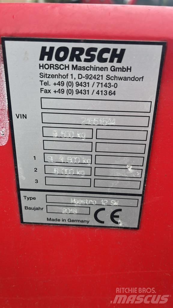 Horsch Maestro 12 SW Tiksli sėjimo technika