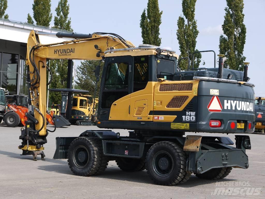 Hyundai HW 180 Ratiniai ekskavatoriai