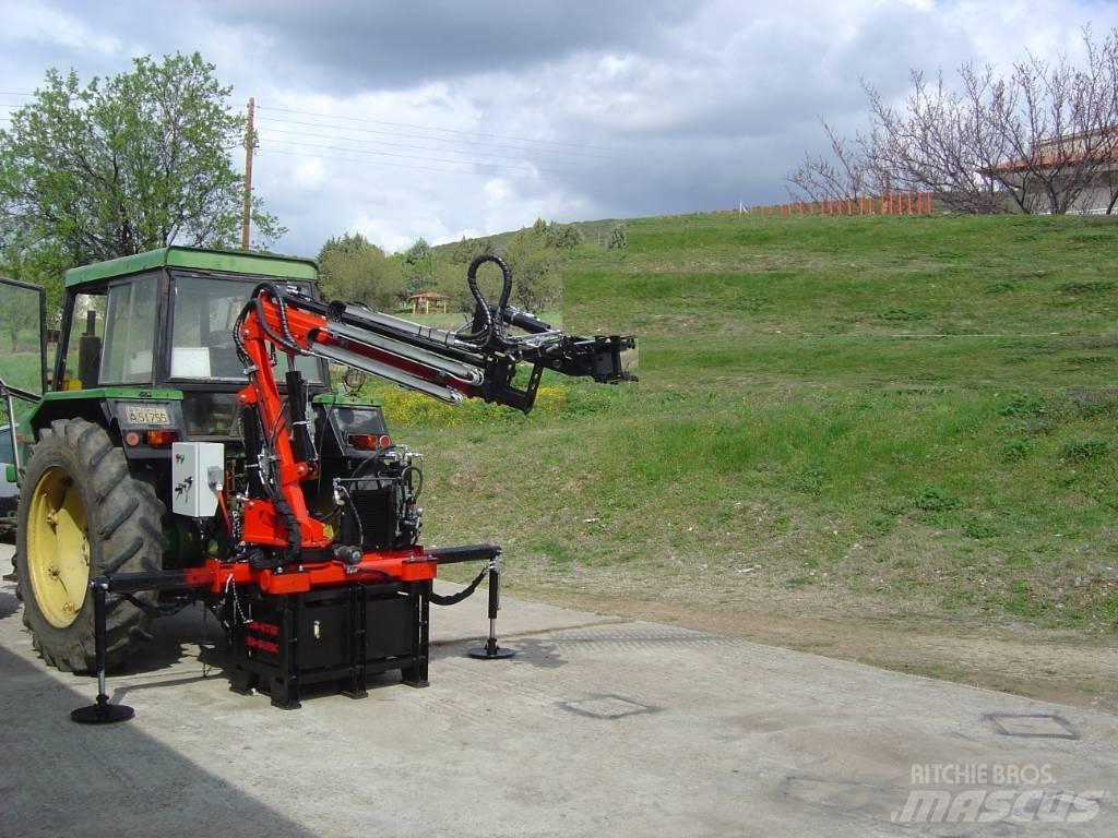 White SHARK 555 Kiti krovimo ir kasimo mechanizmai ir jų priedai