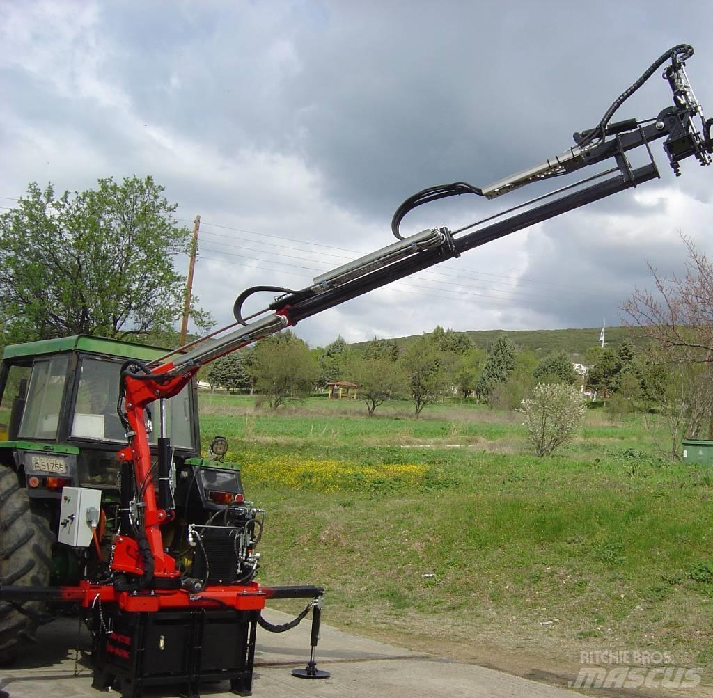 White SHARK 555 Kiti krovimo ir kasimo mechanizmai ir jų priedai