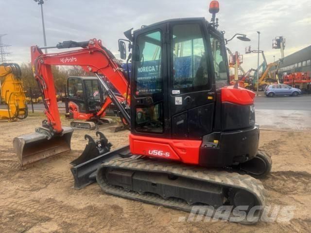 Kubota U 56-5 Mini ekskavatoriai < 7 t