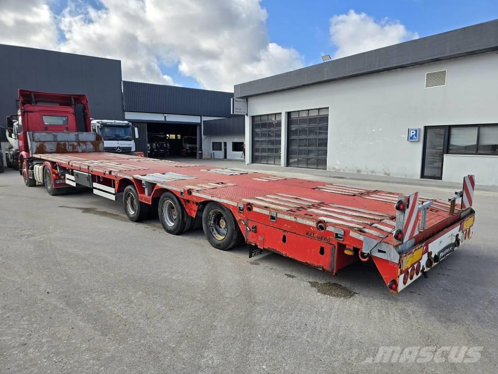Kel-Berg 3 AS Bortinių sunkvežimių priekabos su nuleidžiamais bortais